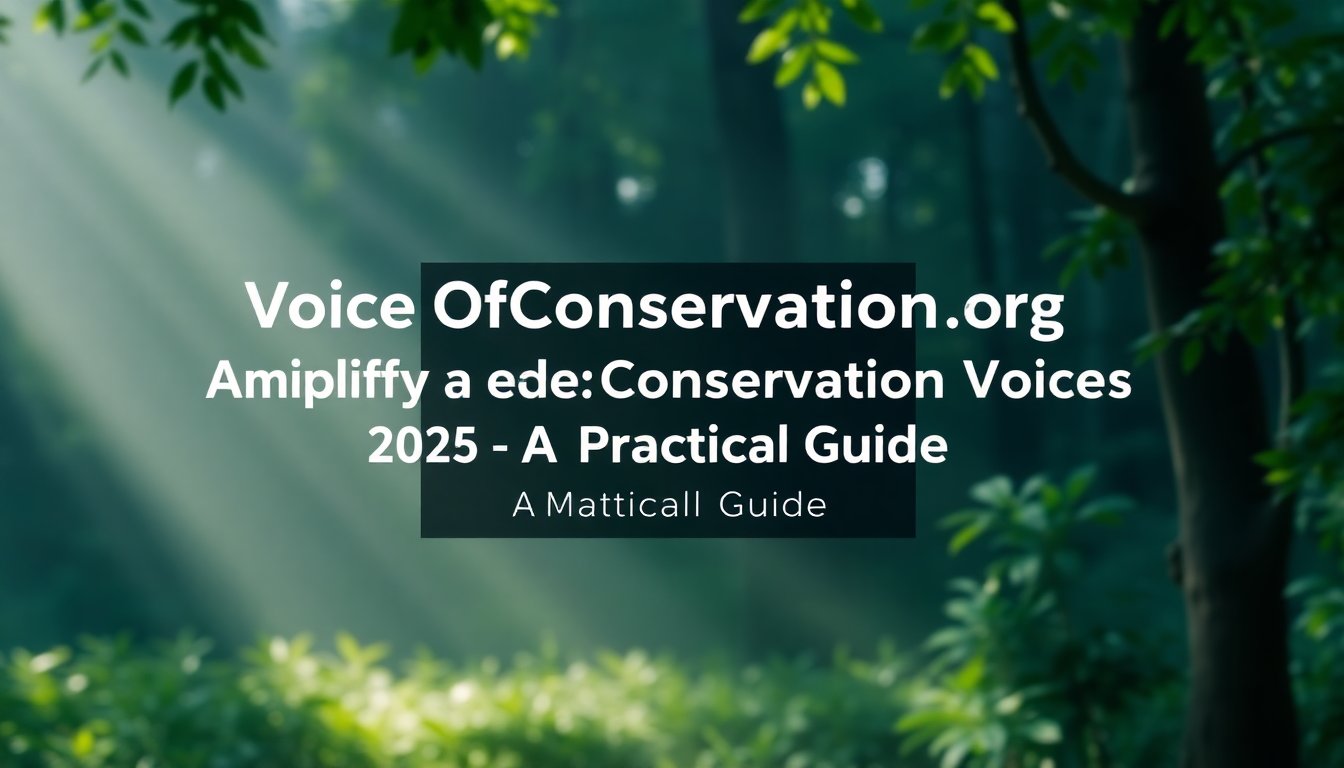 voiceofconservation.org