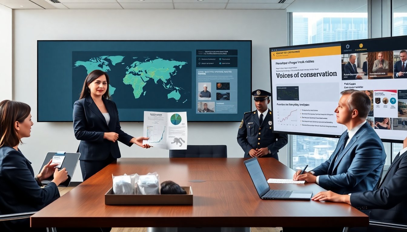 voicesofconservation wildlife trafficking encompasses rare black